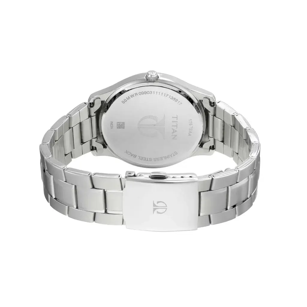 Titan Analog Workwear Brown Dial Men's Watch- 1767SM03